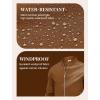 imageCOOFANDY Men Bomber Jacket Lightweight Casual Windbreaker Zip Up Coat Fashion Stylish Fall Jackets with PocketBrown