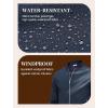 imageCOOFANDY Men Bomber Jacket Lightweight Casual Windbreaker Zip Up Coat Fashion Stylish Fall Jackets with PocketNavy