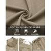 imageCOOFANDY Mens Casual Sweatsuit 2 Piece Athletic Full Zip Tracksuit Jacquard Jogging Set Fashion Jackets And Pants OutfitKhaki