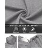 imageCOOFANDY Mens Casual Sweatsuit 2 Piece Athletic Full Zip Tracksuit Jacquard Jogging Set Fashion Jackets And Pants OutfitLight Grey Textile