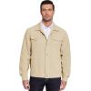 imageCOOFANDY Mens Cotton Denim Jacket Lightweight Trucker Jackets Casual Washed Jean JacketCream