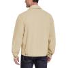 imageCOOFANDY Mens Cotton Denim Jacket Lightweight Trucker Jackets Casual Washed Jean JacketCream