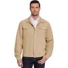 imageCOOFANDY Mens Cotton Denim Jacket Lightweight Trucker Jackets Casual Washed Jean JacketKhaki