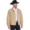 imageCOOFANDY Mens Cotton Denim Jacket Lightweight Trucker Jackets Casual Washed Jean JacketKhaki