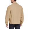 imageCOOFANDY Mens Cotton Denim Jacket Lightweight Trucker Jackets Casual Washed Jean JacketKhaki