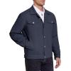 imageCOOFANDY Mens Cotton Denim Jacket Lightweight Trucker Jackets Casual Washed Jean JacketNavy Blue