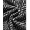 imageCOOFANDY Mens Double Breasted Pea Coat Winter Overcoat Short Trench Coat Notched CollarGrey Plaid