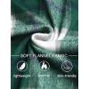 imageCOOFANDY Mens Flannel Jacket Long Sleeve Plaid Shirt Jackets Button Down Fleece Shacket Casual Fall Soft OutwearGreen Block