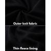 imageCOOFANDY Mens Fleece Jacket Zip Up Lightweight Sweater Jackets Casual Warm with Pockets for Home Office HikingBlack