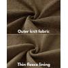imageCOOFANDY Mens Fleece Jacket Zip Up Lightweight Sweater Jackets Casual Warm with Pockets for Home Office HikingBrown