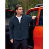 imageCOOFANDY Mens Fleece Jackets Full Zip Raglan Long Sleeve Lightweight Casual Outdoor Warm Jacket Coat with PocketsNavy Blue