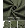 imageCOOFANDY Mens Hooded Sweatshirt Zip Up Casual Knit Hoodies Fashion Drawstring Sweatshirts with PocketsArmy Green
