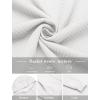 imageCOOFANDY Mens Hooded Sweatshirt Zip Up Casual Knit Hoodies Fashion Drawstring Sweatshirts with PocketsWhite