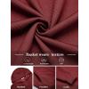 imageCOOFANDY Mens Hooded Sweatshirt Zip Up Casual Knit Hoodies Fashion Drawstring Sweatshirts with PocketsWine Red