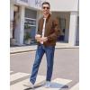 imageCOOFANDY Mens Lightweight Bomber Jackets Casual Spring Fall Windbreaker Jacket Light Zip Up Coat With PocketBrown