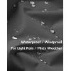 imageCOOFANDY Mens Lightweight Bomber Jackets Stand Collar Windbreaker Softshell Jacket Zip Up Coat for Fall OutdoorDark Gray