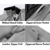 imageCOOFANDY Mens Lightweight Bomber Jackets Stand Collar Windbreaker Softshell Jacket Zip Up Coat for Fall OutdoorLight Gray