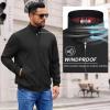 imageCOOFANDY Mens Lightweight Jackets Casual Windbreaker Zip Up Coat Stand Collar Golf Jacket Stylish Fall Work BusinessBlack