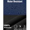imageCOOFANDY Mens Lightweight Softshell Vest Windproof Sleeveless Jacket Zip Up Fleece Lined Vest Outerwear for Golf RunningDark Blue
