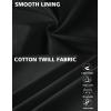 imageCOOFANDY Mens Lightweight Zip Up Jacket Eisenhower Work Office Jackets Casual Golf OutwearAblack