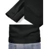imageCOOFANDY Mens Lightweight Zip Up Jacket Eisenhower Work Office Jackets Casual Golf OutwearAblack
