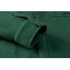 imageCOOFANDY Mens Polar Fleece Shacket Long Sleeve Casual Button Down Shirt Jacket with PocketsGreen