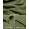 imageCOOFANDY Mens Polar Fleece Vest Lightweight Sleeveless Jacket Warm Zip up Outerwear Vests with Zipper Pockets for HikingArmy Green