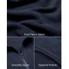 imageCOOFANDY Mens Polar Fleece Vest Lightweight Sleeveless Jacket Warm Zip up Outerwear Vests with Zipper Pockets for HikingBlue Violet