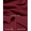 imageCOOFANDY Mens Polar Fleece Vest Lightweight Sleeveless Jacket Warm Zip up Outerwear Vests with Zipper Pockets for HikingWine Red
