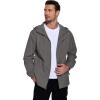 imageCOOFANDY Mens Rain Jacket Waterproof With Hood Lightweight Packable Shell Raincoat Windbreaker For Cycling Golf TravelGrey