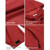 imageCOOFANDY Mens Rain Jacket Waterproof With Hood Lightweight Packable Shell Raincoat Windbreaker For Cycling Golf TravelRed