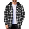 Black White Grey Plaid