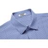 imageCOOFANDY Mens Button Down Shirt Short Sleeve Dress Shirt Casual Beach Summer Wedding ShirtStripe White Blue