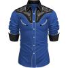 Cotton - Blue & Black