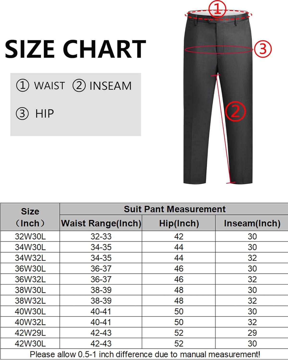 imageCOOFANDY Mens Classic Fit Dress Pants Flat Front Straight Casual Pant Expandable Waist Suit PantDark Gery