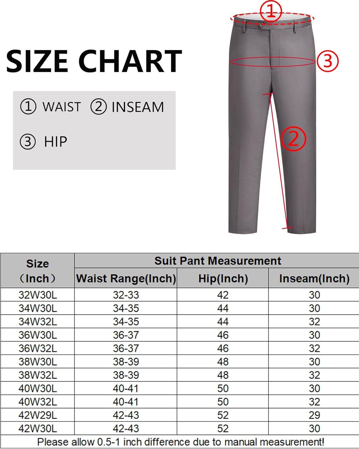 imageCOOFANDY Mens Classic Fit Dress Pants Flat Front Straight Casual Pant Expandable Waist Suit PantGrey