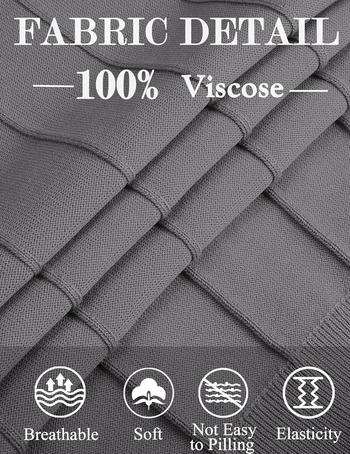 imageCOOFANDY Mens Crew Neck Sweater Long Sleeve Ribbed Knit Dress Sweaters Casual Slim Fit PulloverDark Grey