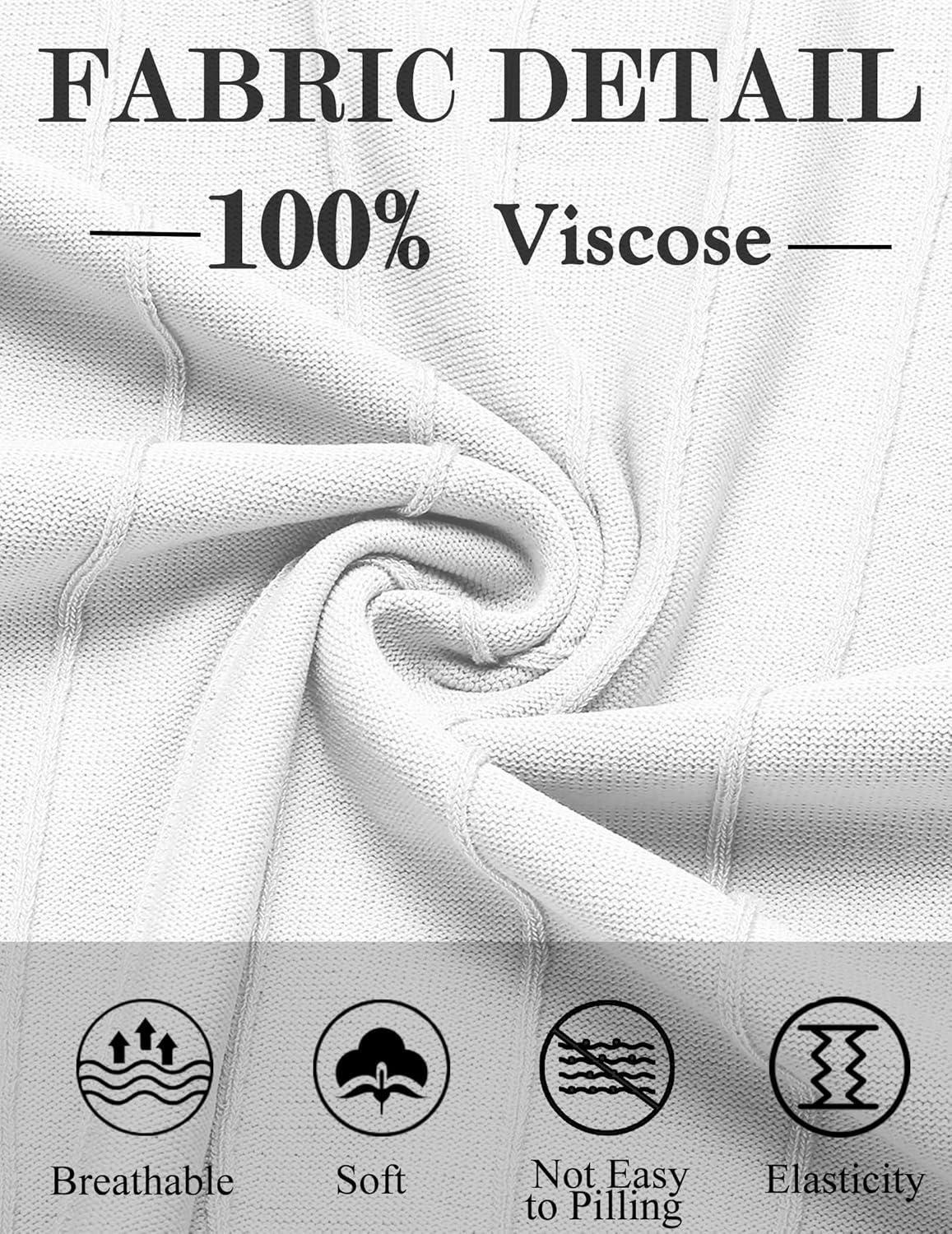 imageCOOFANDY Mens Crew Neck Sweater Long Sleeve Ribbed Knit Dress Sweaters Casual Slim Fit PulloverWhite