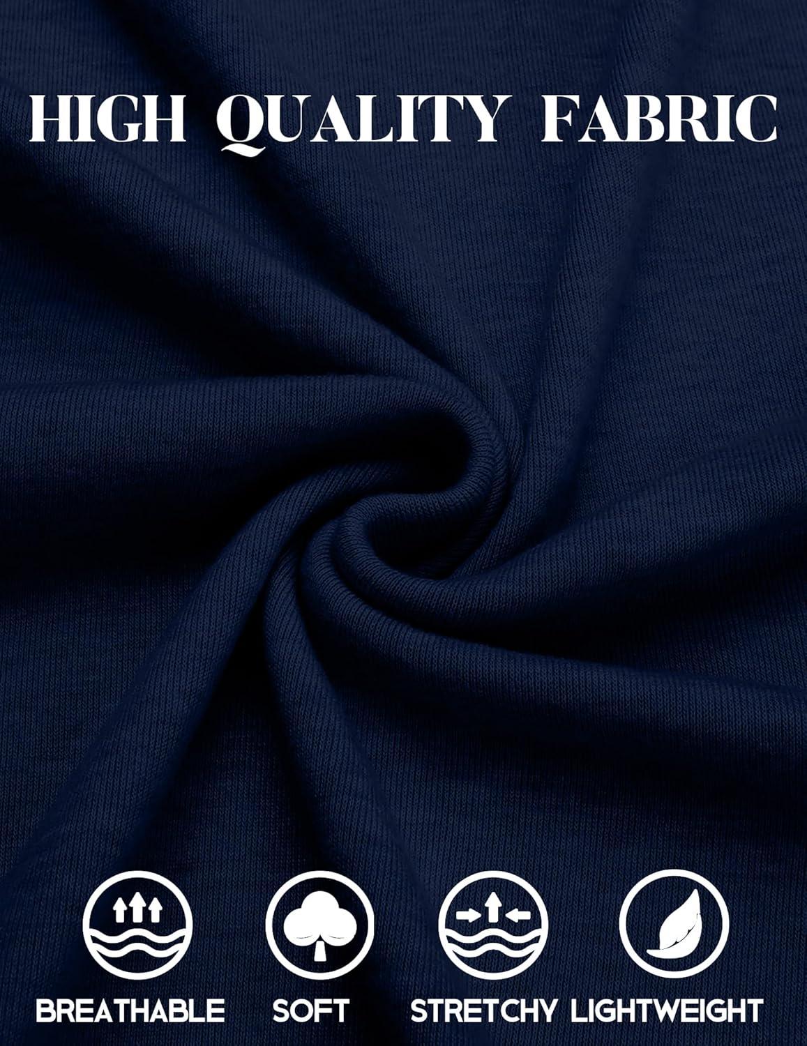 imageCOOFANDY Mens Henley Shirts Long Sleeve Casual Maverick Slub Henley TShirts Lightweight Basic Tee02navy Blue