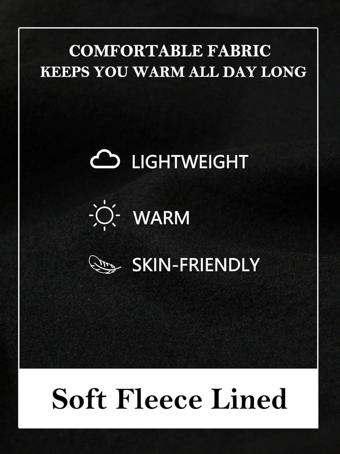 imageCOOFANDY Mens Hoodies Pullover Fleece Lined Hoodie Casual Long Sleeve Drawstring Hooded Sweatshirts with Kanga PocketBlack