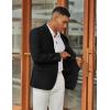 imageCOOFANDY Mens Casual Blazer Slim Fit Two Button Lightweight Sport Coats Business Suit JacketBlack