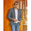 imageCOOFANDY Mens Casual Blazer Slim Fit Two Button Lightweight Sport Coats Business Suit JacketLight Grey