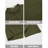 imageCOOFANDY Mens Casual Henley Shirt Short Sleeve Summer Beach Band Collar Shirt Hippie Henley TShirts with PocketArmy Green