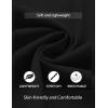 imageCOOFANDY Mens Casual Henley Shirt Short Sleeve Summer Beach Band Collar Shirt Hippie Henley TShirts with PocketBlack