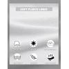 imageCOOFANDY Mens Crewneck Sweatshirts Long Sleeves Fleece Sweatshirts Thermal Casual Pullover ShirtWhite