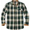 imageCOOFANDY Mens Flannel Shirts Long Sleeve Button Down Shirt Casual Shirts Work Shirts for MenGreen