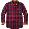 imageCOOFANDY Mens Flannel Shirts Long Sleeve Button Down Shirt Casual Shirts Work Shirts for MenRed