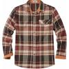 imageCOOFANDY Mens Flannel Shirts Long Sleeve Button Down Shirt Casual Shirts Work Shirts for MenWine Red