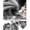 imageCOOFANDY Mens Flannel Shirts Long Sleeve Casual Cotton Plaid Button Down Shirt Jacket with PocketsBlack