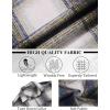 imageCOOFANDY Mens Flannel Shirts Long Sleeve Lightweight Plaid Shirt Casual Button Down Shirts JacketBlue Yellow